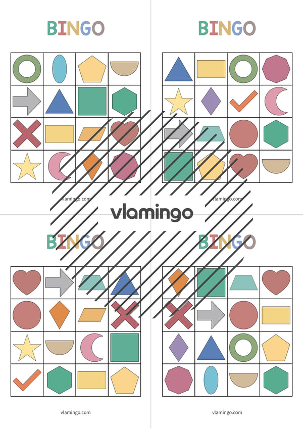 de englisch 2d shapes bingo 019