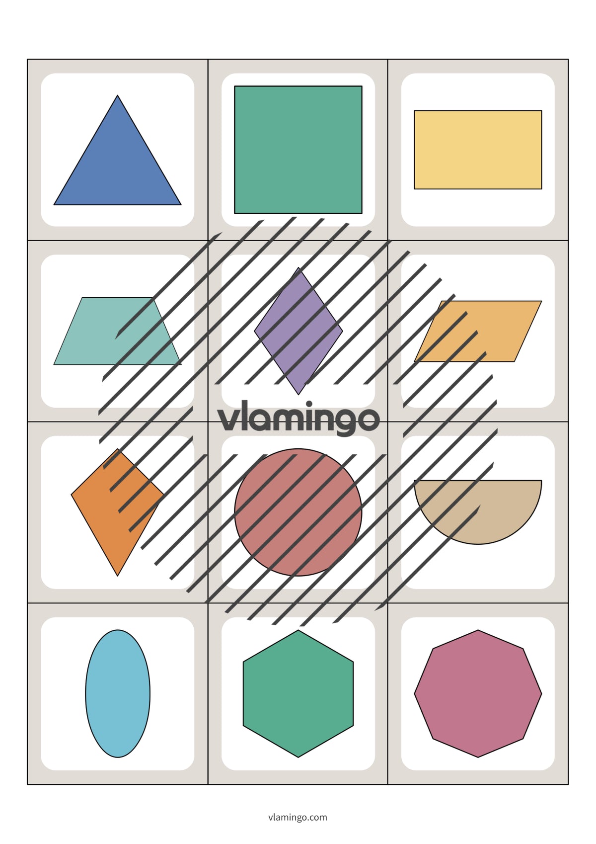 de englisch 2d shapes floppi 003