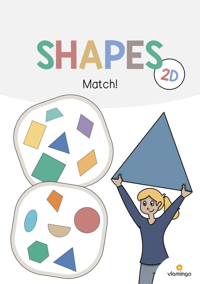 2D Shapes / 2D-Formen: Match! (Englisch)