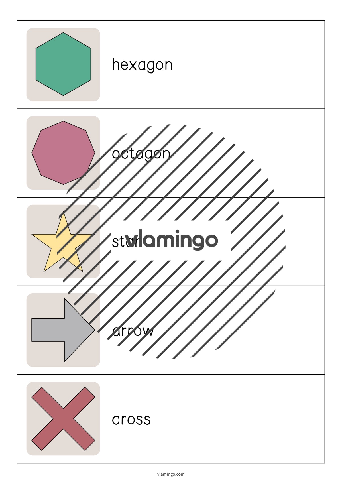 de englisch 2d shapes running dictation 005