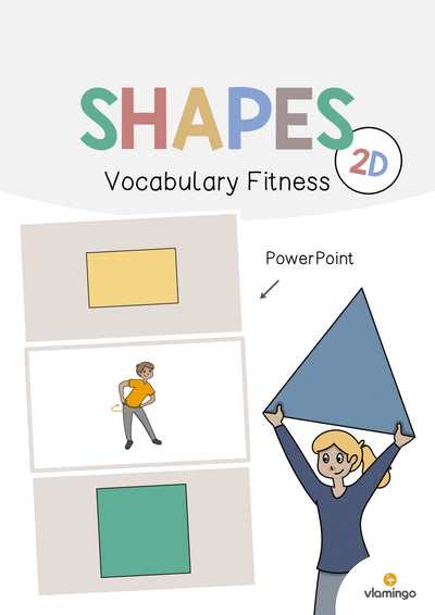 2D Shapes / 2D-Formen: Vocabulary Fitness (Englisch)