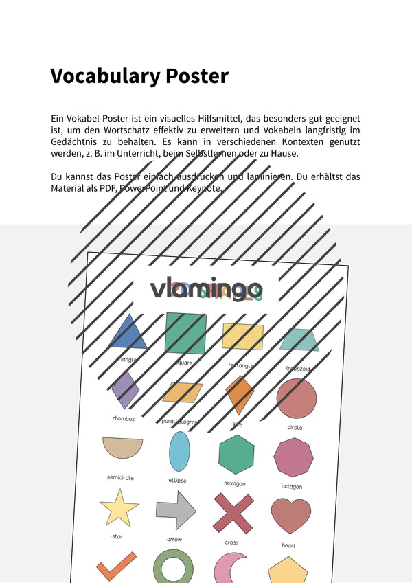 de englisch 2d shapes vocabulary poster 002