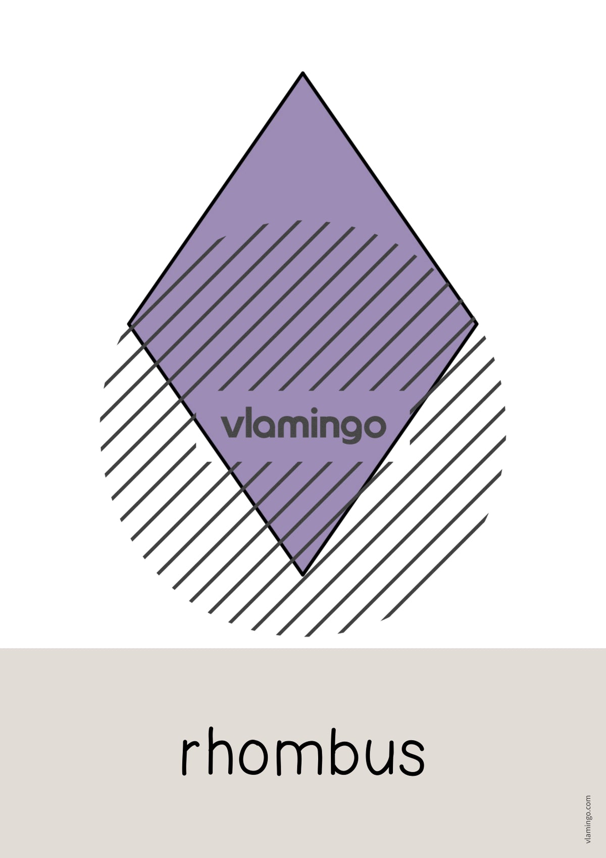 de englisch 2d shapes word and picture cards 007