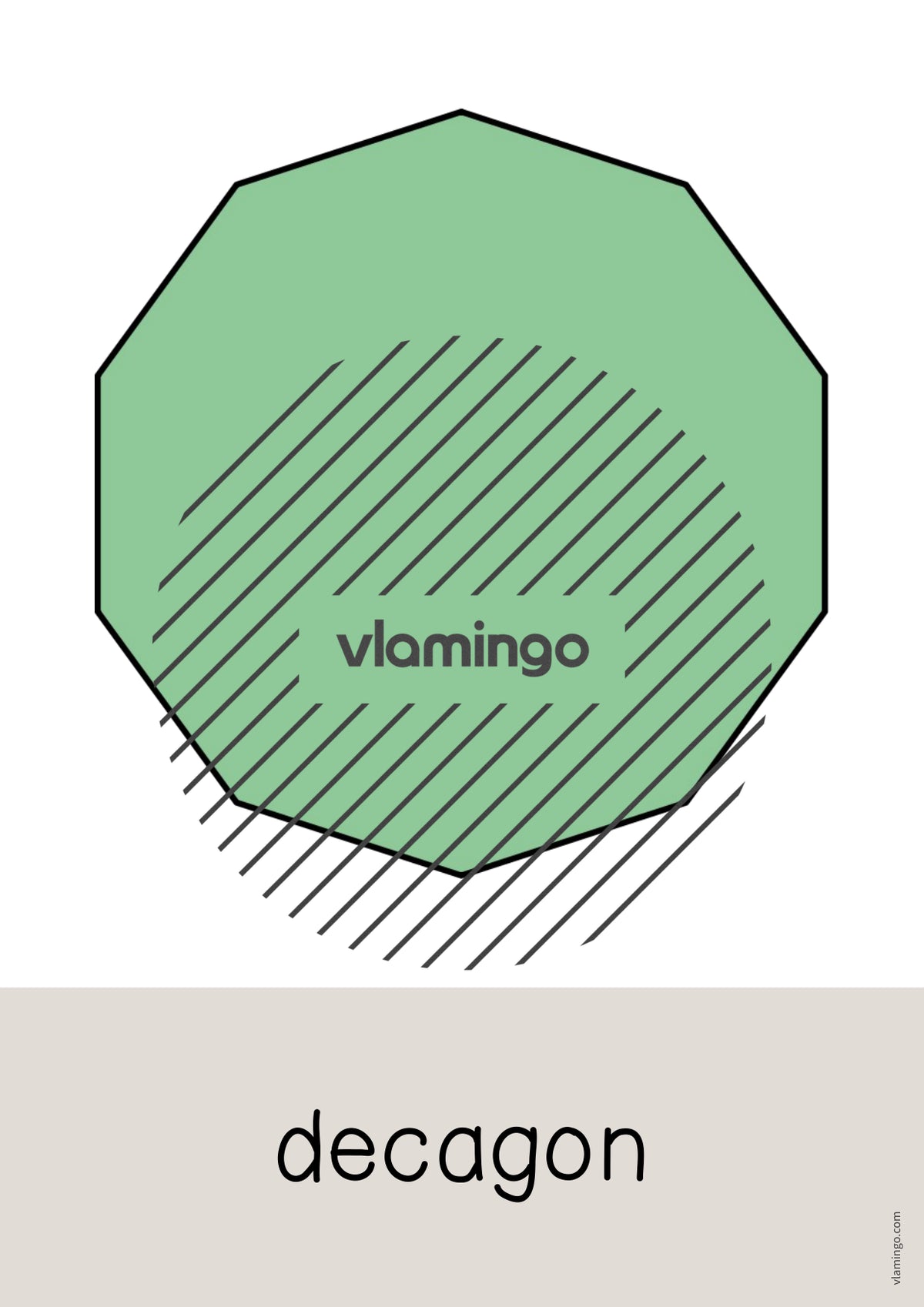 de englisch 2d shapes word and picture cards 025