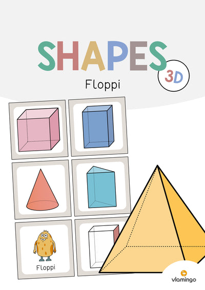 3D Shapes / 3D-Körper: Floppi (Englisch)
