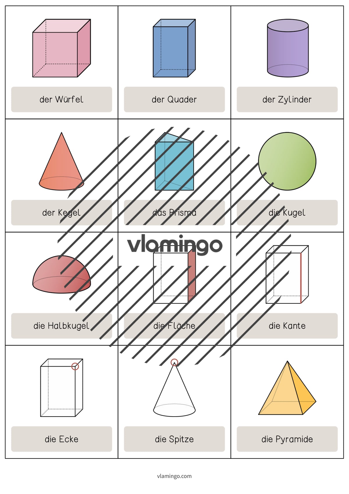 de englisch 3d shapes vocabulary cards 003