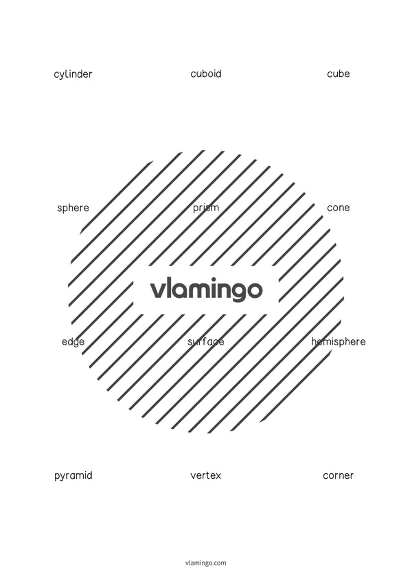 de englisch 3d shapes vocabulary cards 004
