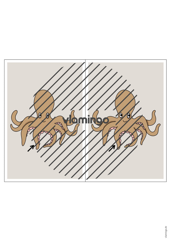 de englisch animal body parts station signs 008