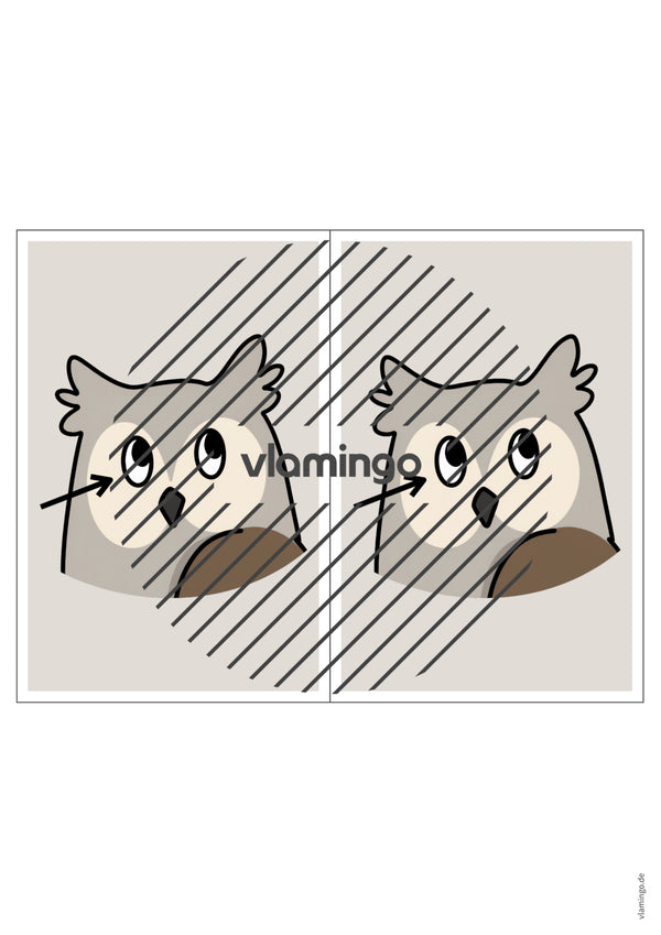 de englisch animal body parts station signs 009