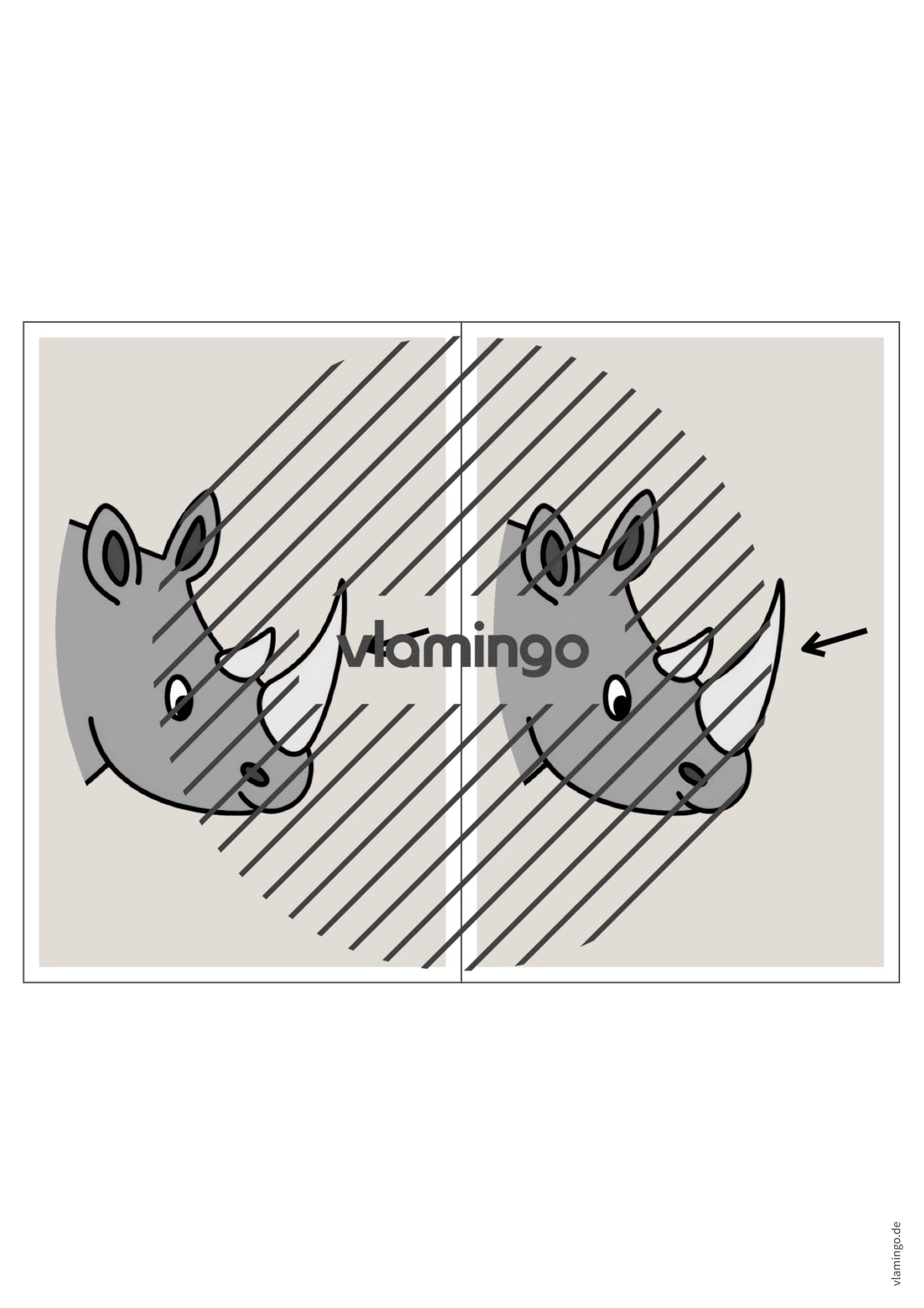 de englisch animal body parts station signs 018