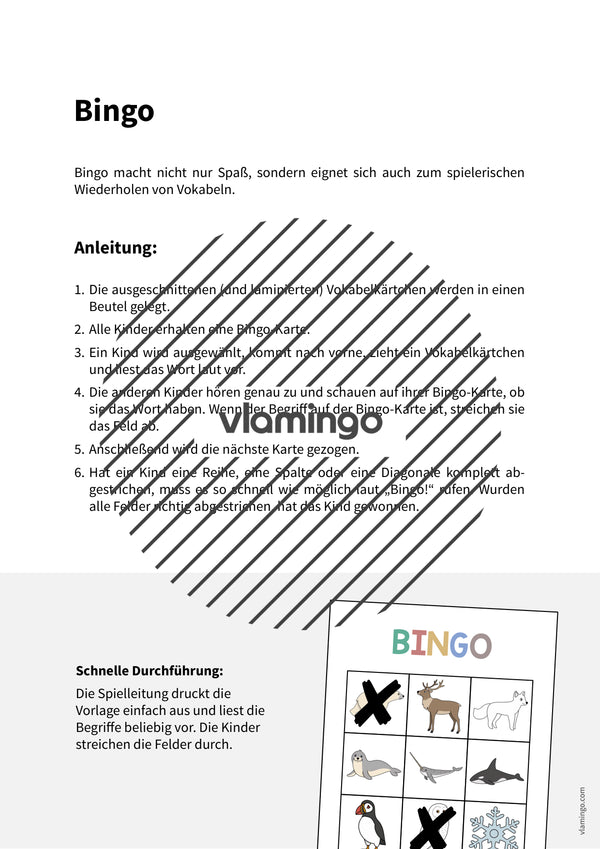de englisch arctic antarctic bingo 002