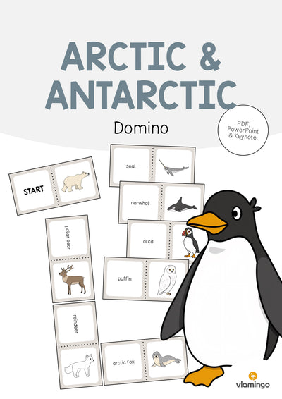 Arctic & Antarctic / Arktis & Antarktis: Domino (Englisch)