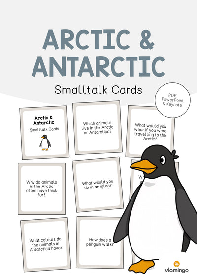 Arctic & Antarctic / Arktis & Antarktis: Smalltalk Cards (Englisch)