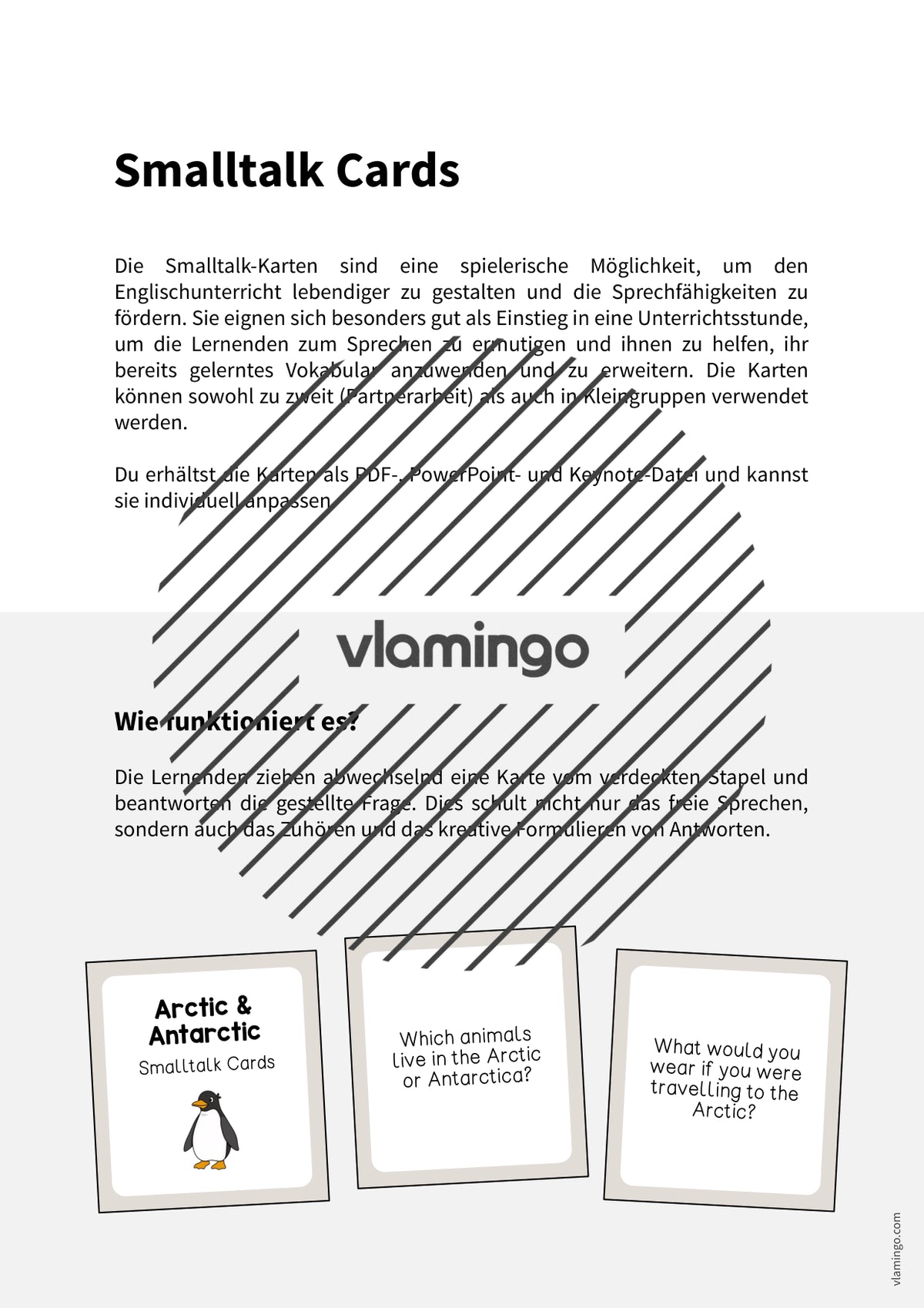de englisch arctic antarctic smalltalk cards 002