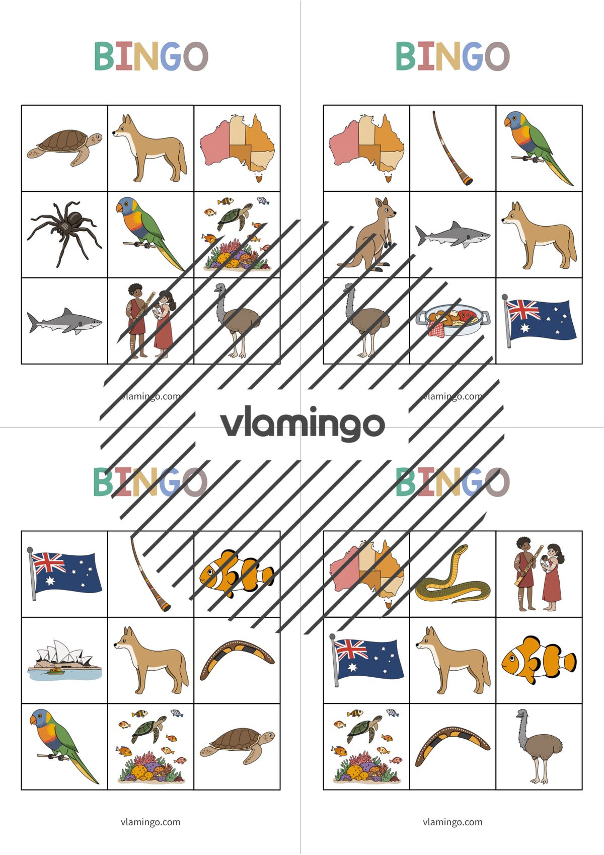 de englisch australia bingo 011