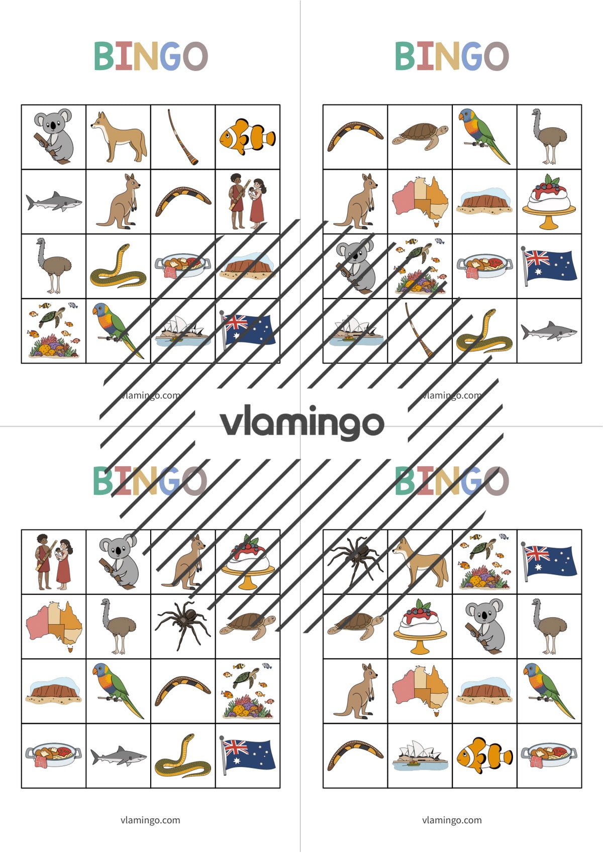 de englisch australia bingo 020