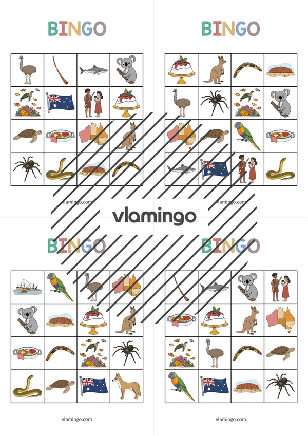 de englisch australia bingo 021