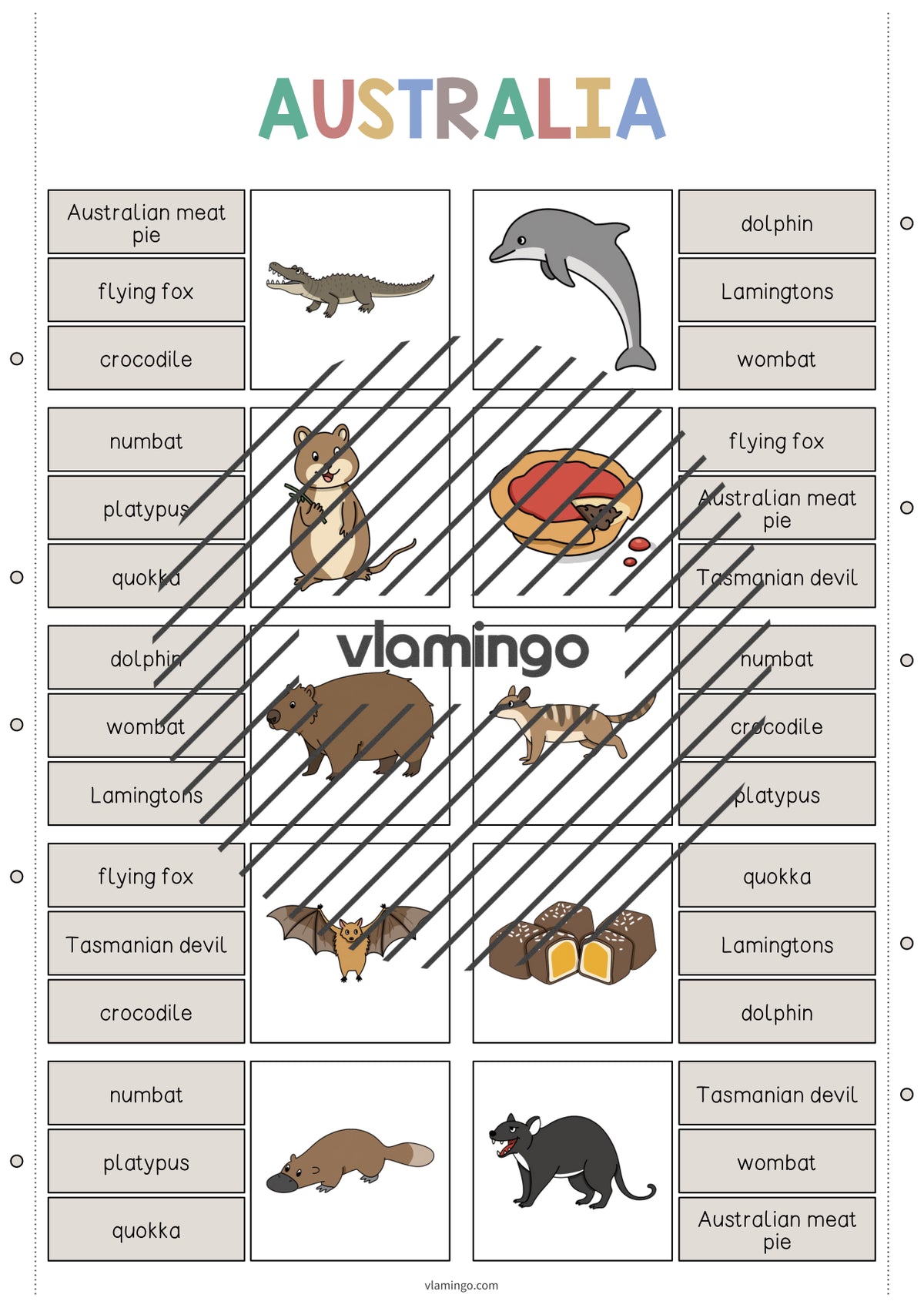 de englisch australia clip cards 005