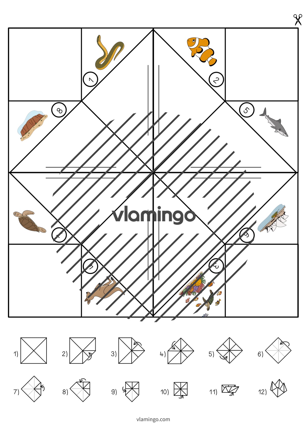 de englisch australia cootie catcher 010