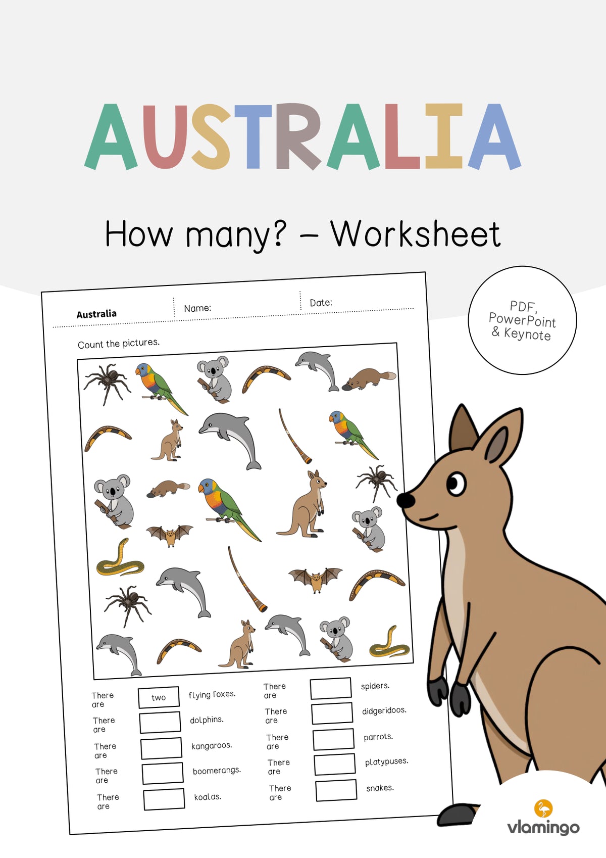 de englisch australia how many worksheet 001