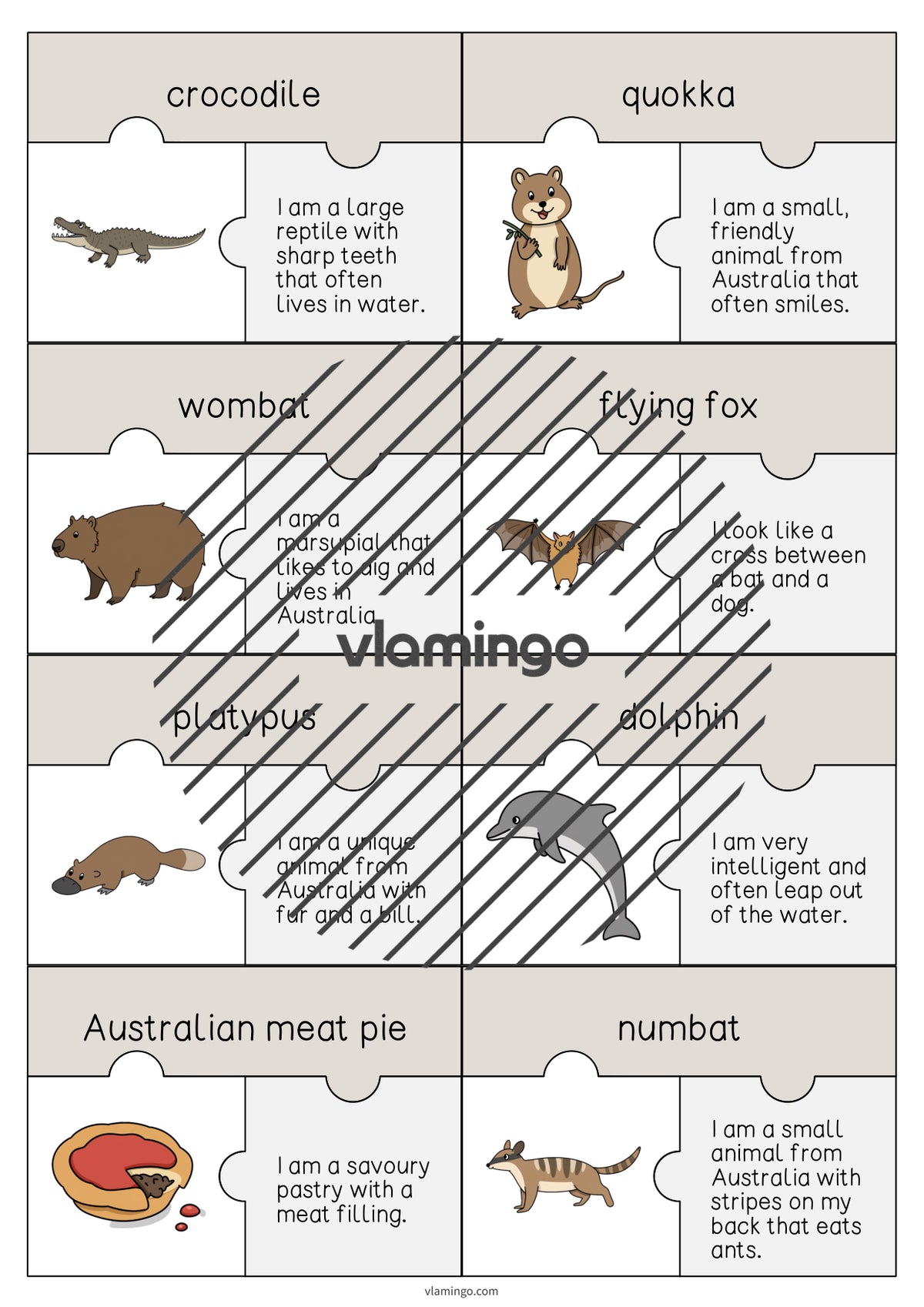 de englisch australia puzzle 005