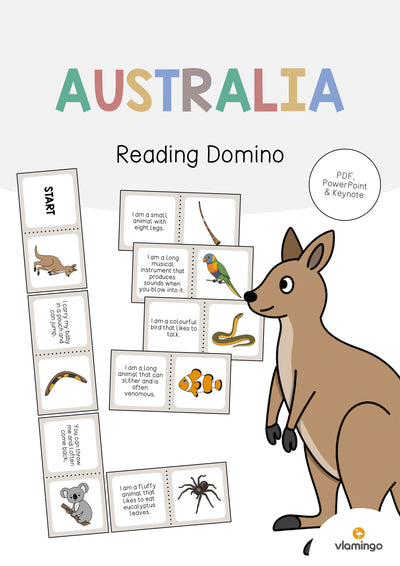 Australia / Australien: Reading Domino (Englisch)