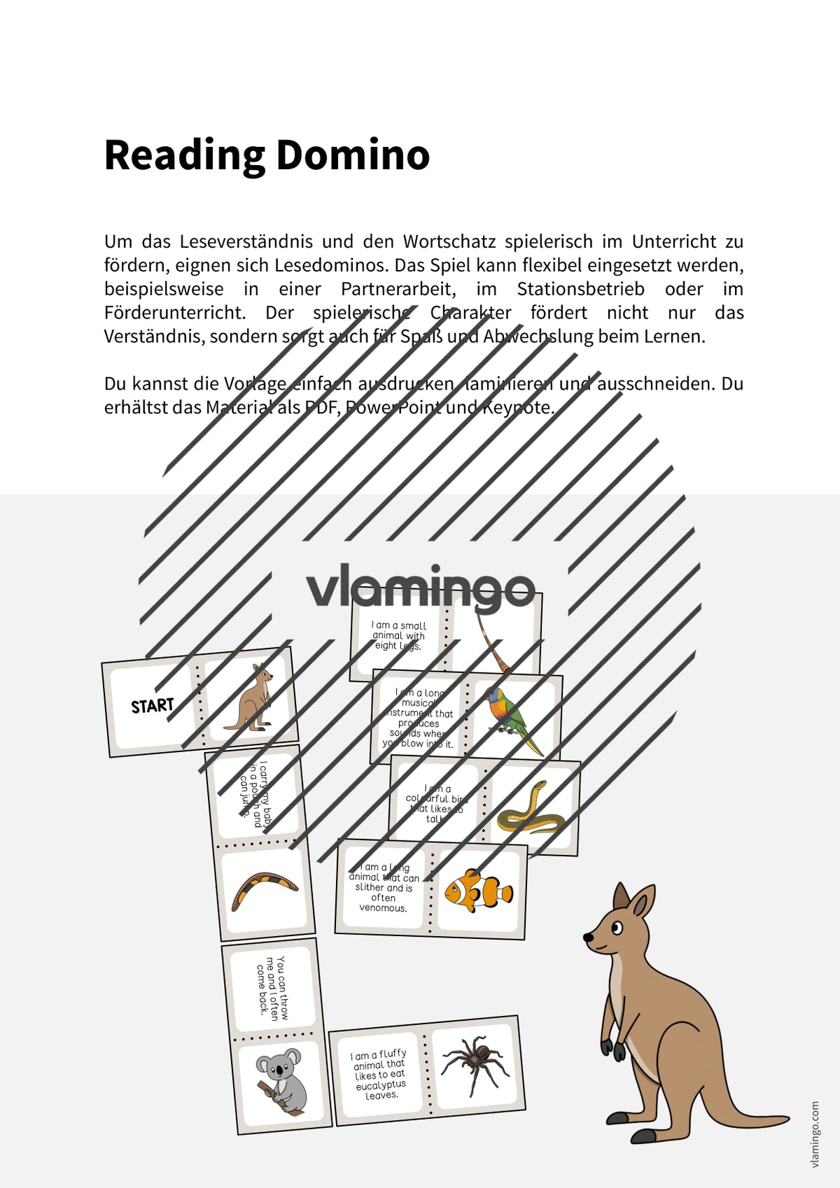 de englisch australia reading domino 002