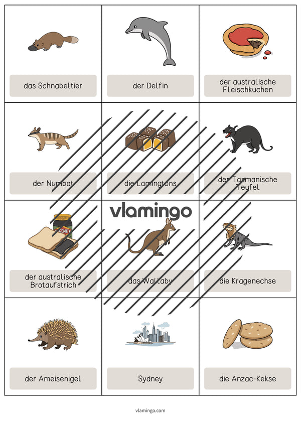 de englisch australia vocabulary cards 007
