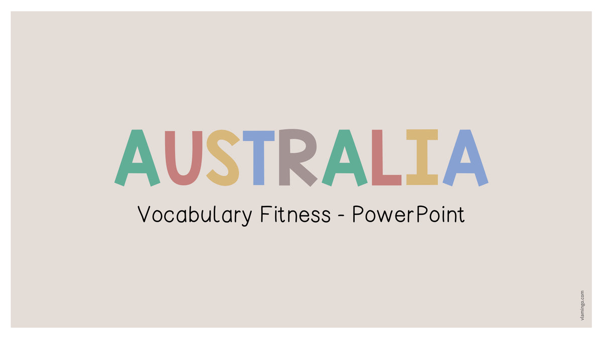 de englisch australia vocabulary fitness powerpoint 001