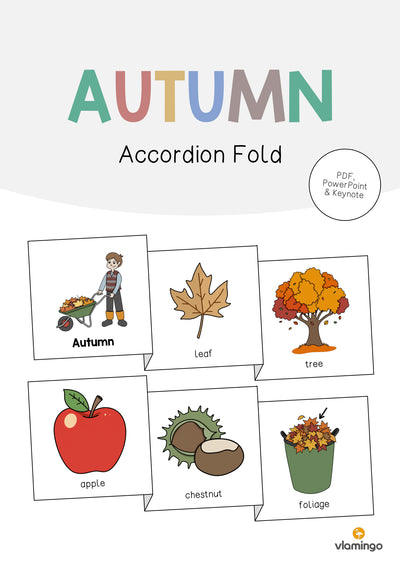 Autumn / Herbst: Accordion Fold (Englisch)