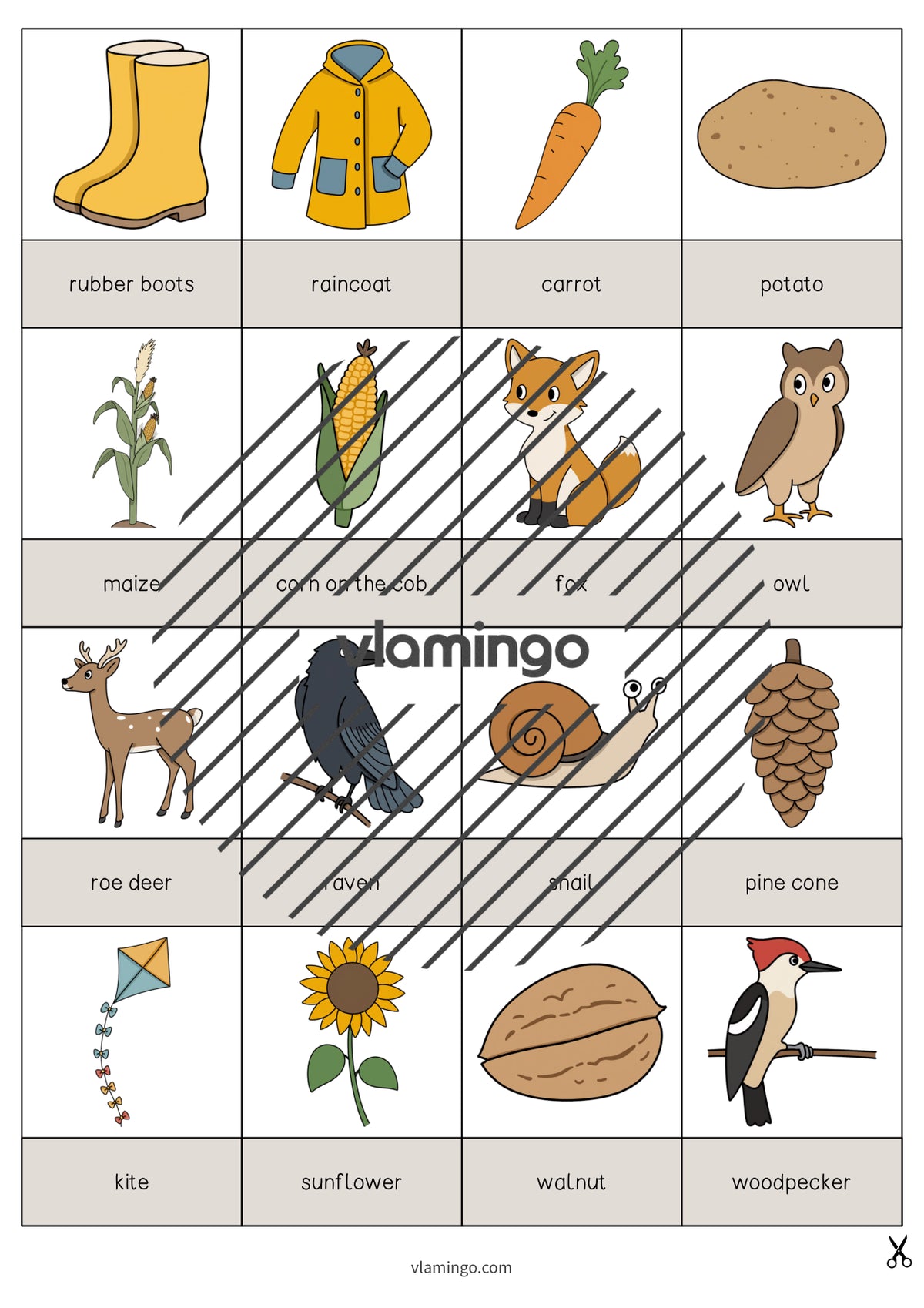 de englisch autumn drawing game 004