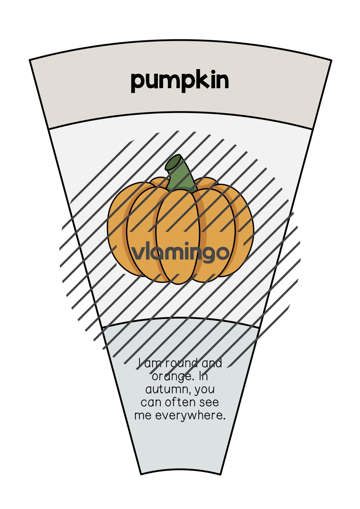 Autumn / Herbst: Matching Circle für den Englischunterricht – Vorschau 9