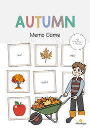 de englisch autumn memo game 001