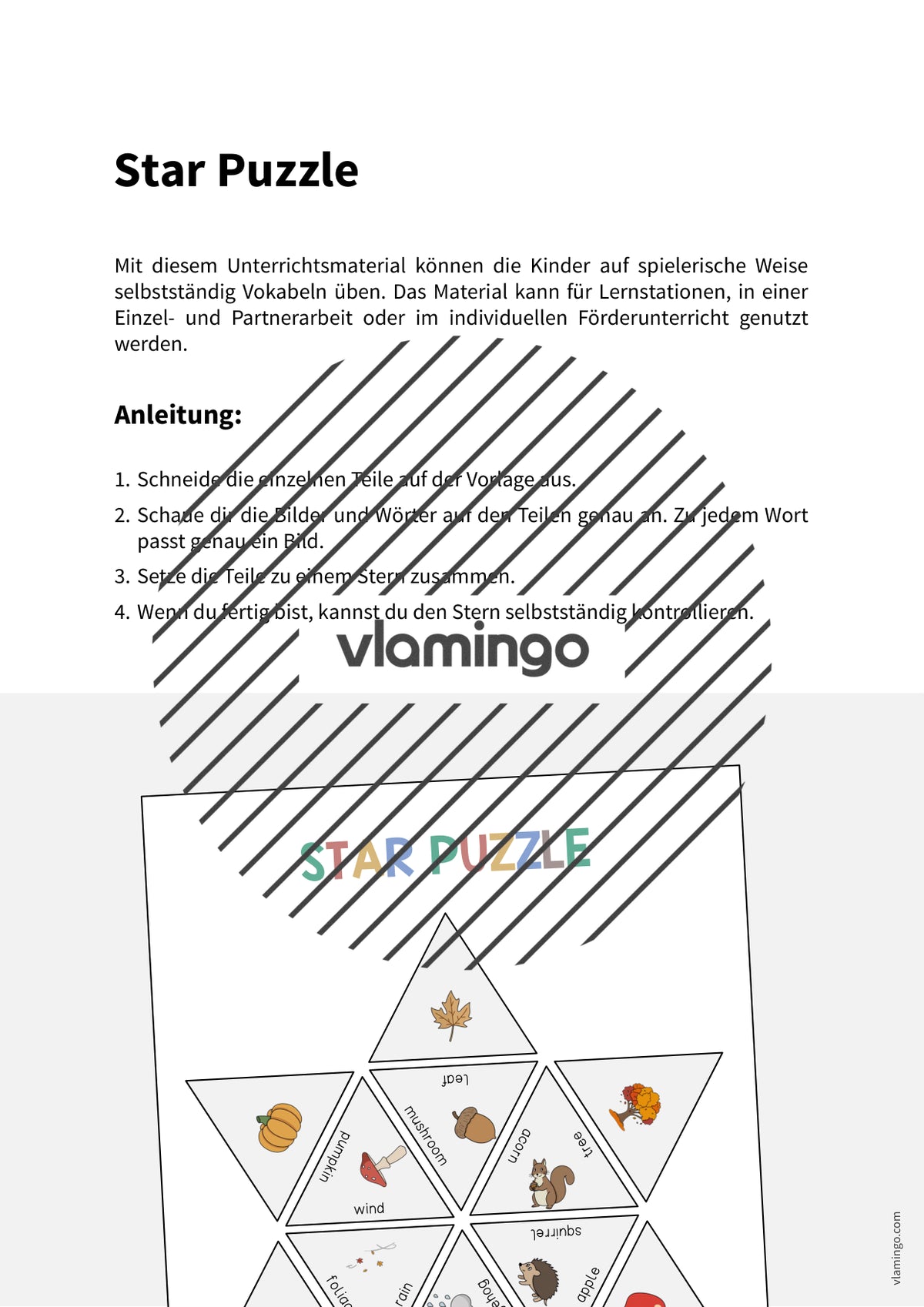 de englisch autumn star puzzle 002