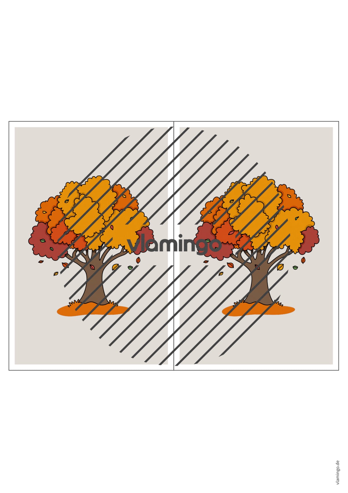 Autumn / Herbst: Station Signs für den Englischunterricht – Vorschau 4