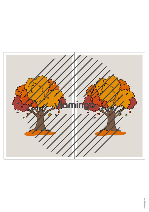 Autumn / Herbst: Station Signs für den Englischunterricht – Vorschau 4