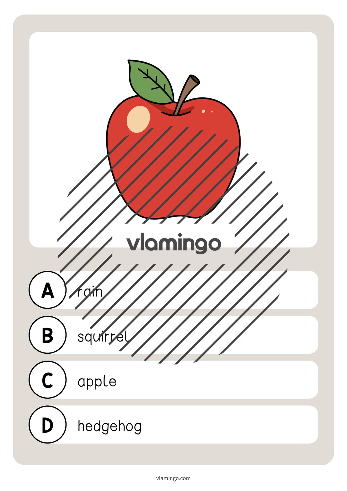 Autumn / Herbst: Vocabulary Quiz für den Englischunterricht – Vorschau 9