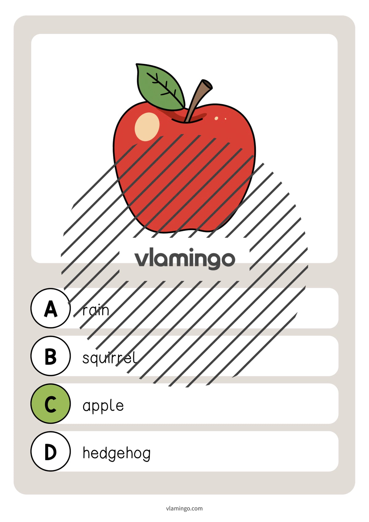Autumn / Herbst: Vocabulary Quiz für den Englischunterricht – Vorschau 10