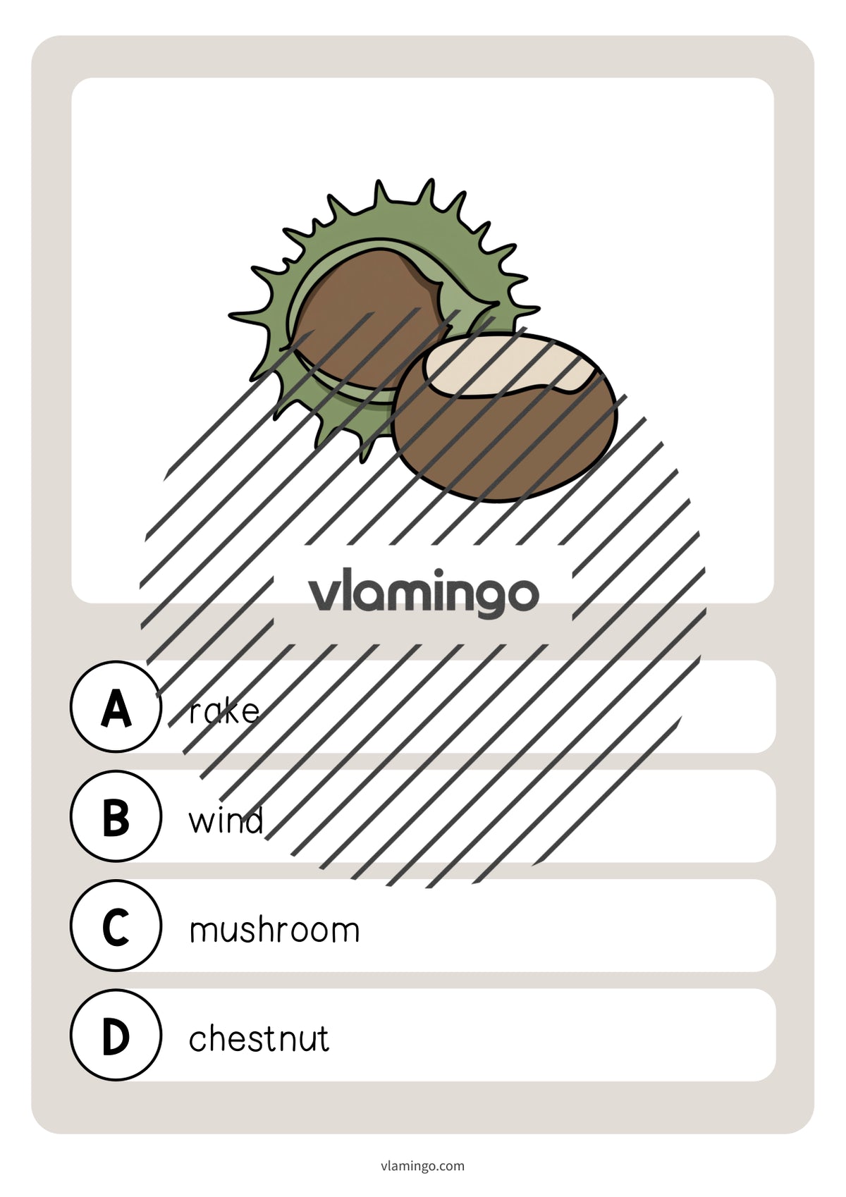 Autumn / Herbst: Vocabulary Quiz für den Englischunterricht – Vorschau 11
