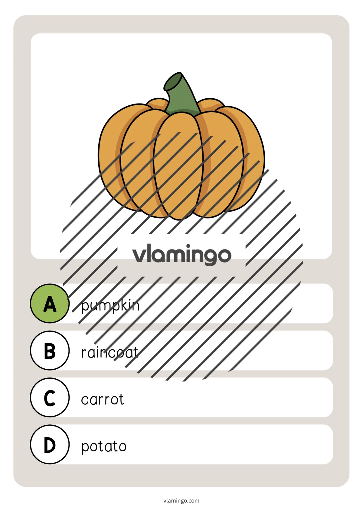 Autumn / Herbst: Vocabulary Quiz für den Englischunterricht – Vorschau 16
