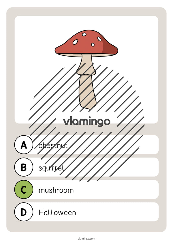 Autumn / Herbst: Vocabulary Quiz für den Englischunterricht – Vorschau 28