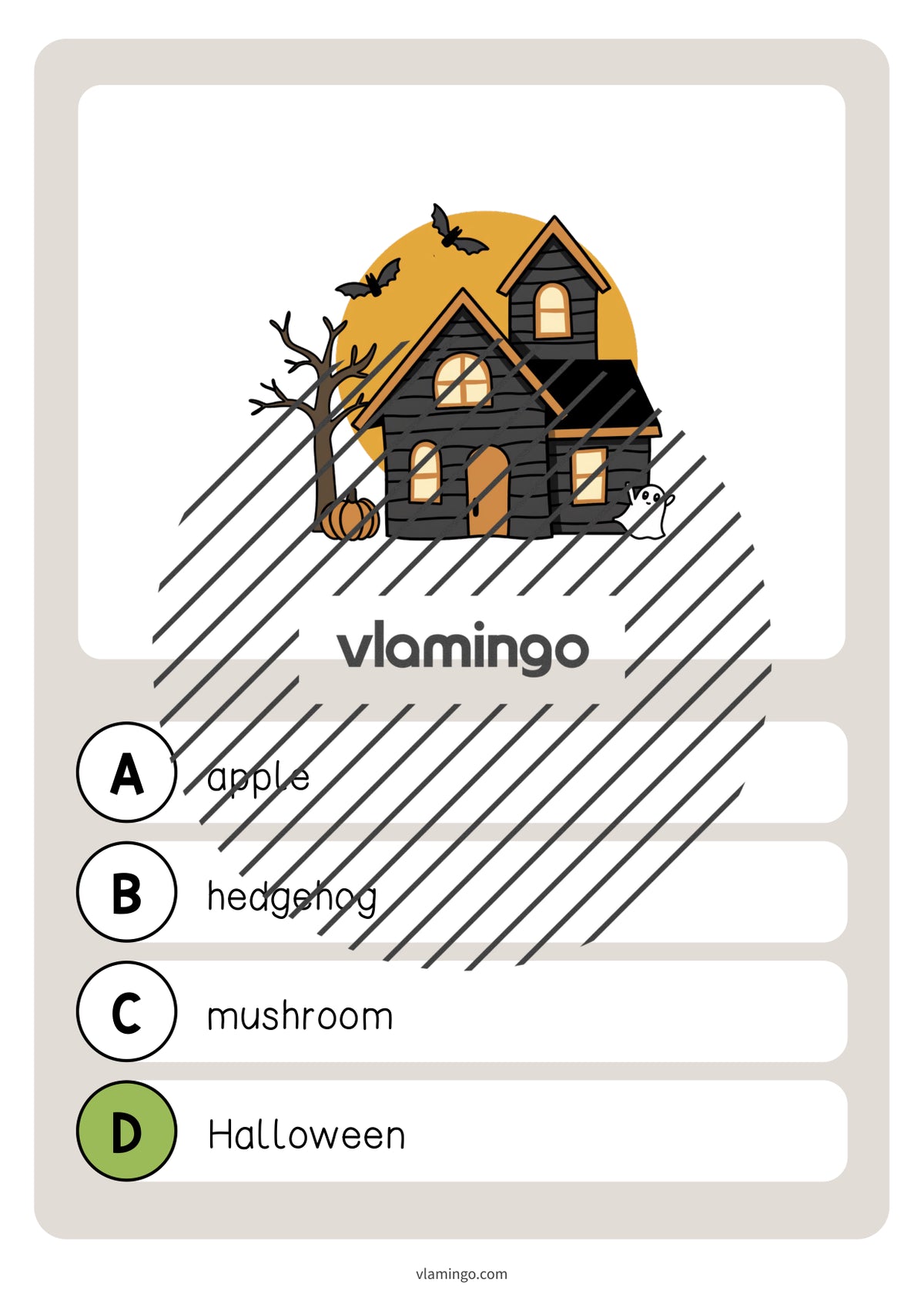 Autumn / Herbst: Vocabulary Quiz für den Englischunterricht – Vorschau 36