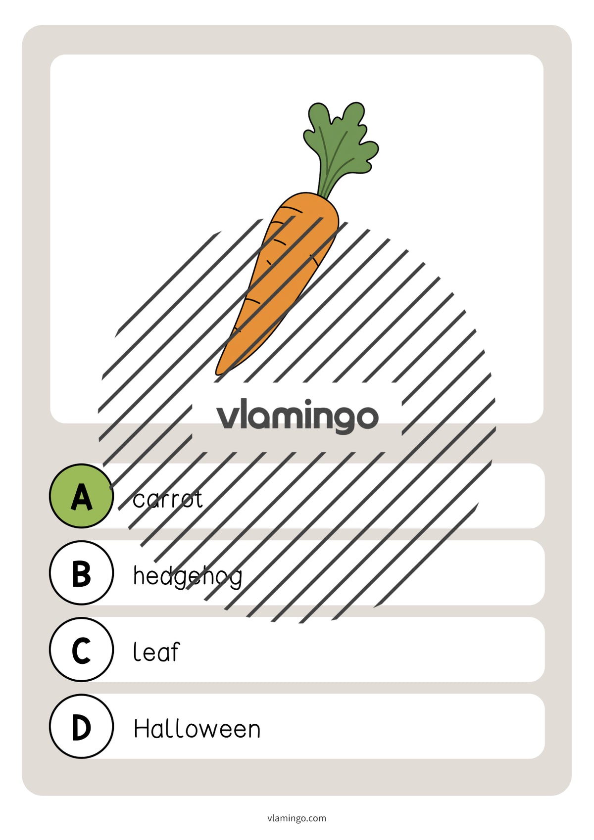 Autumn / Herbst: Vocabulary Quiz für den Englischunterricht – Vorschau 42