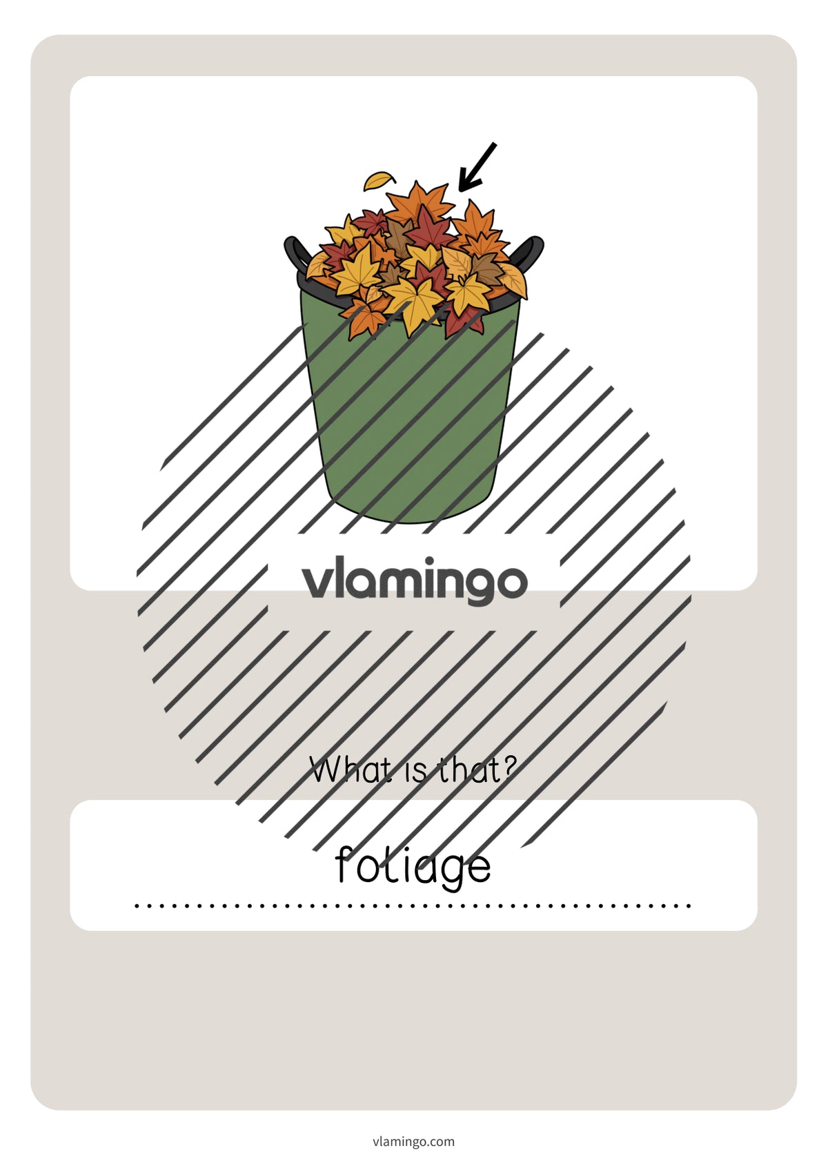 Autumn / Herbst: Vocabulary Quiz für den Englischunterricht – Vorschau 55