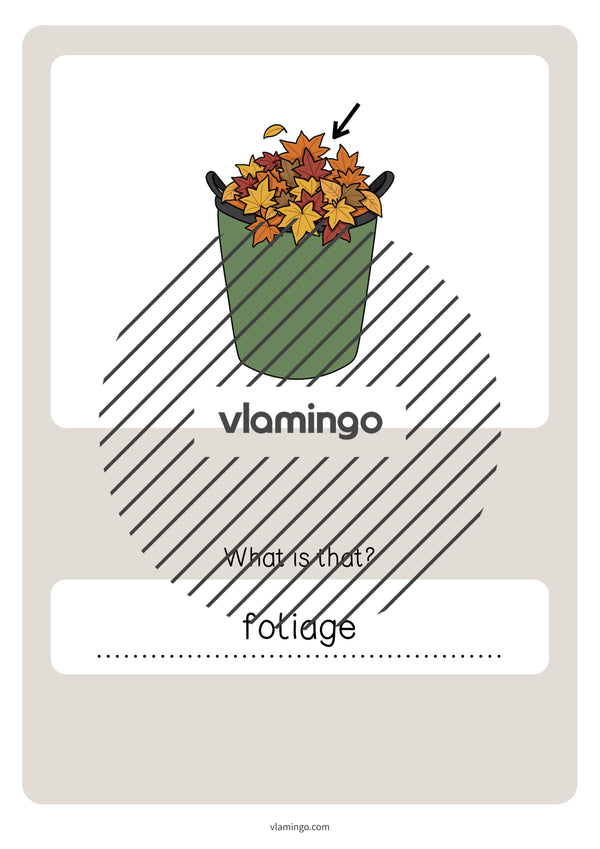 Autumn / Herbst: Vocabulary Quiz für den Englischunterricht – Vorschau 55