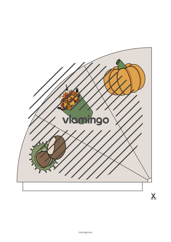 Autumn / Herbst: Vocabulary Wheel of Fortune für den Englischunterricht – Vorschau 11