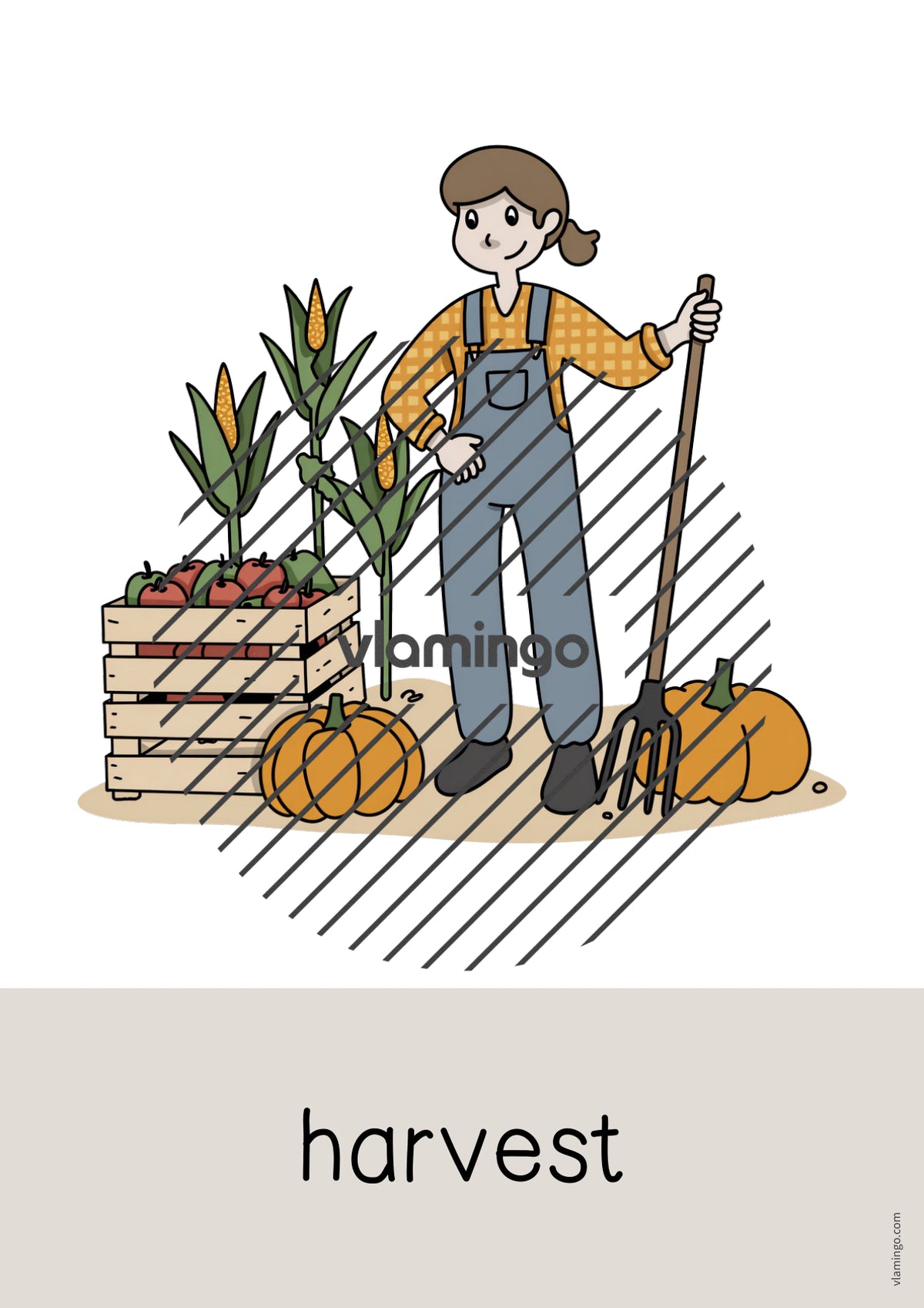 de englisch autumn word and picture cards 040
