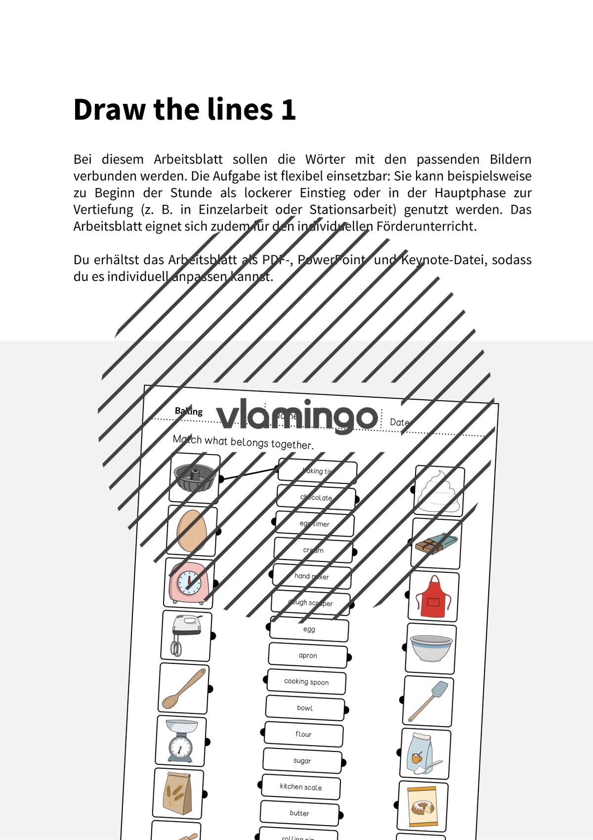 de englisch baking draw the lines 1 002