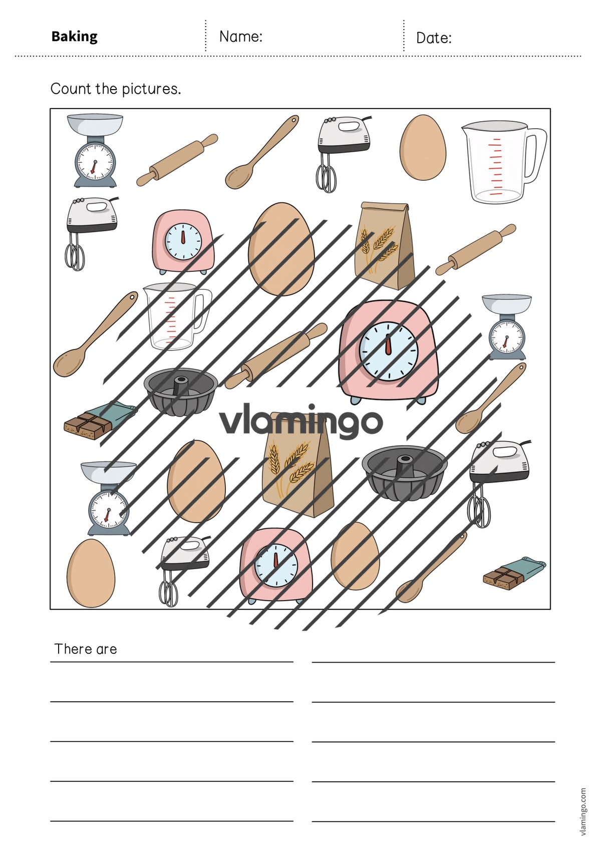 de englisch baking how many worksheet 006