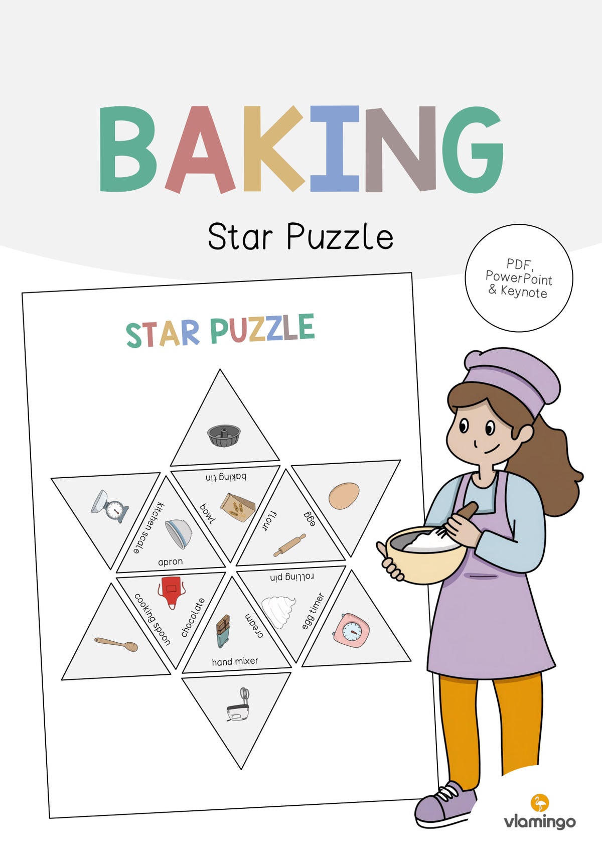 de englisch baking star puzzle 001